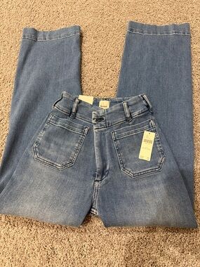 Maeve Light Wash Straight Leg Jeans